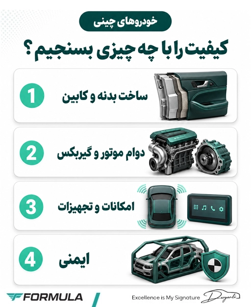 کیفیت خودرو چینی را با چه معیارهایی باید سنجید؟