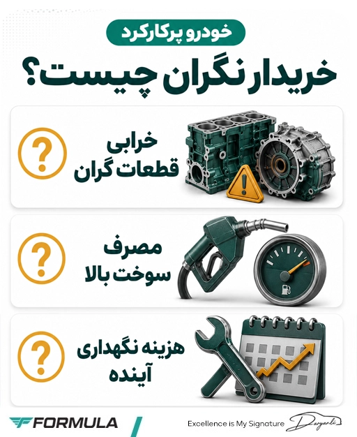 مهمترین نگرانی خریداران خودروهای پرکارکرد