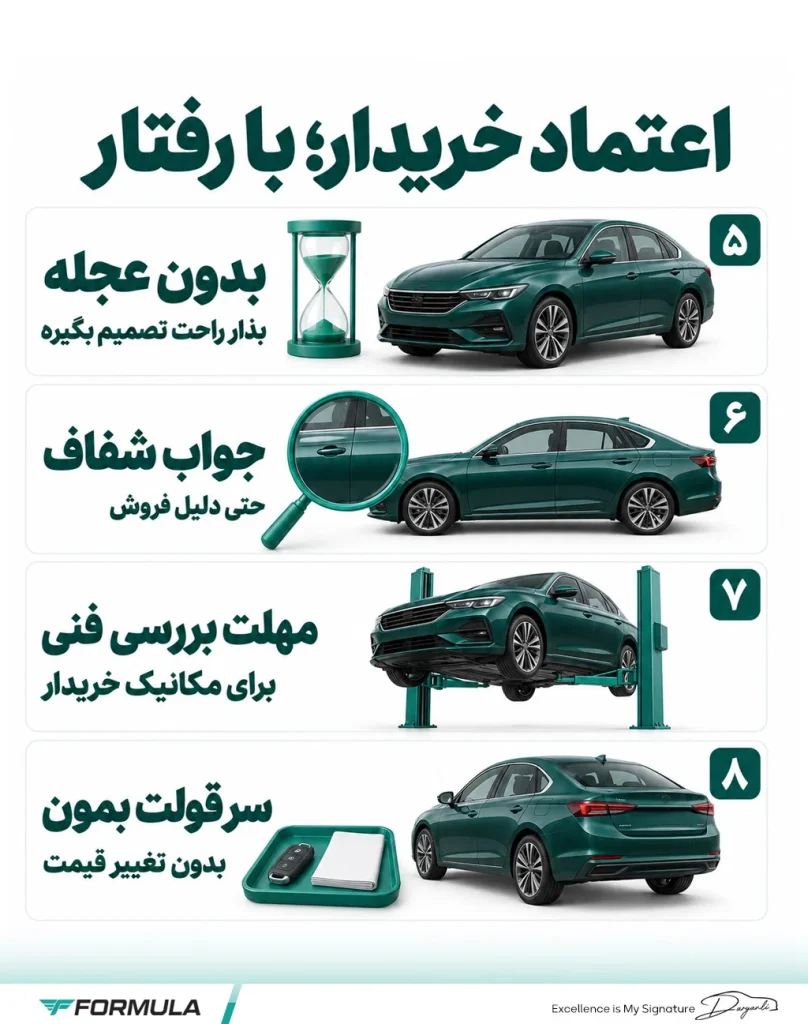 روش های اعتمادسازی در فروش خودرو