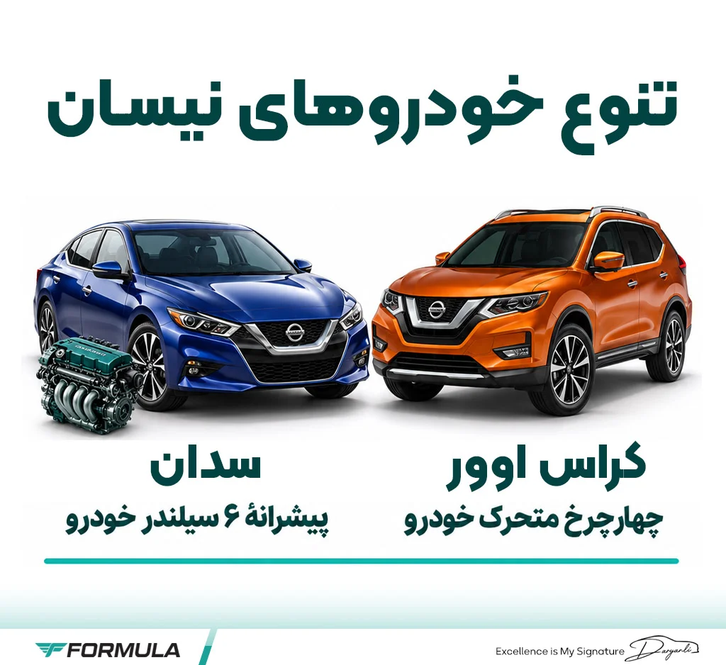اینفوگرافیک ماشین ژاپنی چی بخریم: نیسان